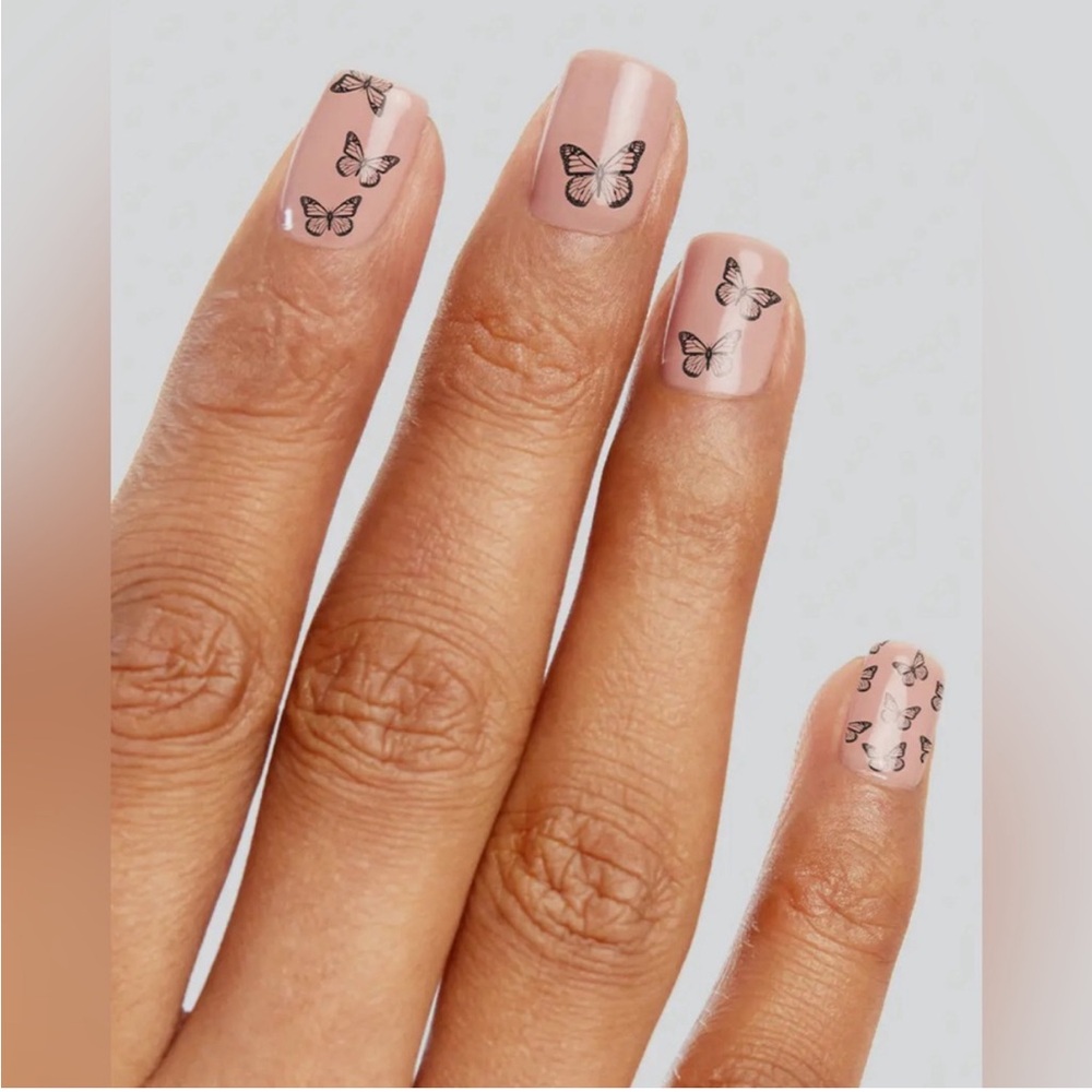 NEW Inkbox Butterfly Nail Art Strips